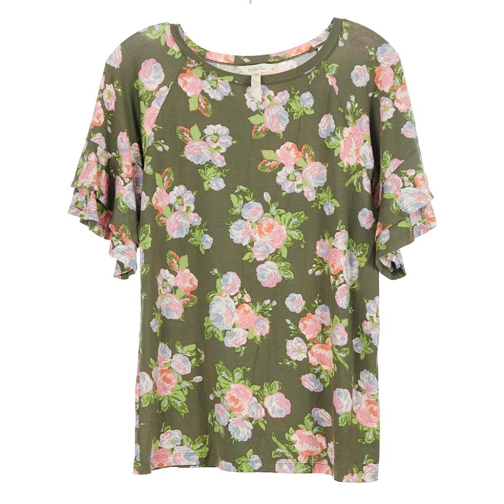 Matilda Jane Tops Womens Matilda Jane Flouncy Tee XS
